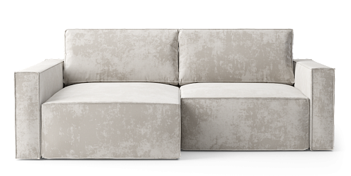 Диван-кровать Софт угловой левый Sensey white sand