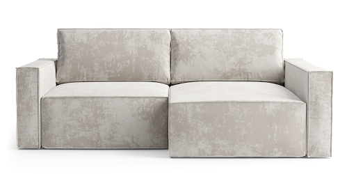 Диван-кровать Софт угловой правый Sensey white sand